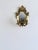Gold Mid-Century French Rococo Revival Brass Wall Mirror Sconce, 1950s For Sale - Image 8 of 16