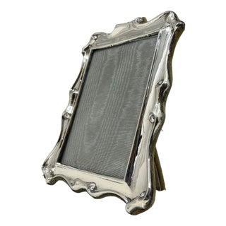 English Silver Rectangular Photo Picture Frame by E.J. Trevitt & Sons, 1915 For Sale
