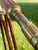Mid 20th Century Vintage Fluted Wood and Brass Telescope For Sale - Image 5 of 18