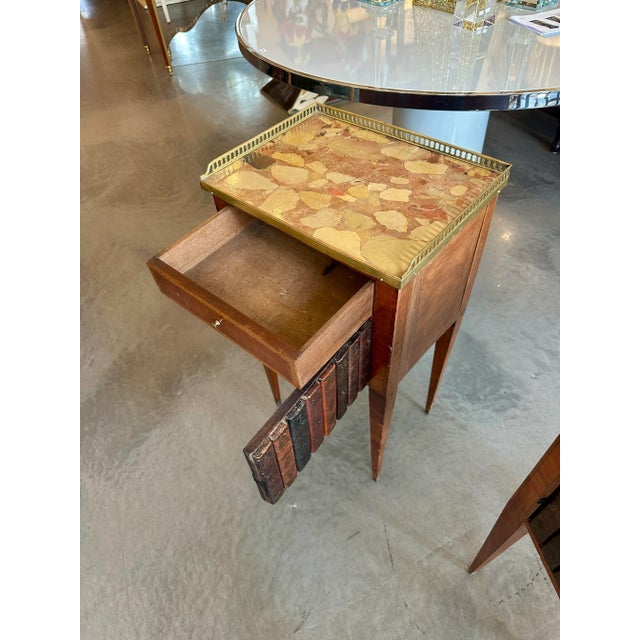 Pair of Mahogany Louis XVI Style Cabinets For Sale - Image 11 of 11