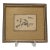 1940s Japanese Insect Procession Artwork in Gold-Tone Frame For Sale
