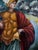 Grand Tour Style Italian Oil on Wood Painting of Mercury Later Figurative Frame For Sale - Image 9 of 12
