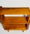 Art Deco 1950s American Art Deco Wood Book Shelf Standing For Sale - Image 3 of 5