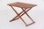 Danish Model 1035 Folding Table in Teak by Knud Andersen, 1950s For Sale - Image 3 of 12