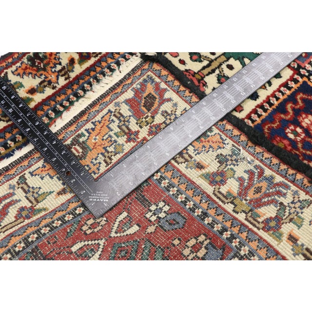 Mid 20th Century Vintage Persian Bakhtiari Runner Rug , 02'08 X 09'00 For Sale - Image 5 of 9