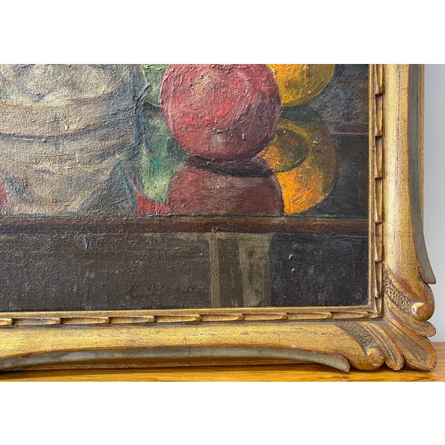 Early 20th Century Still Life Oil Painting by C. G. Loane For Sale - Image 4 of 11