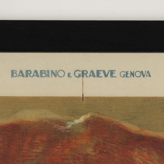 Lithographic Poster by Ettore Mazzini For Sale - Image 7 of 12