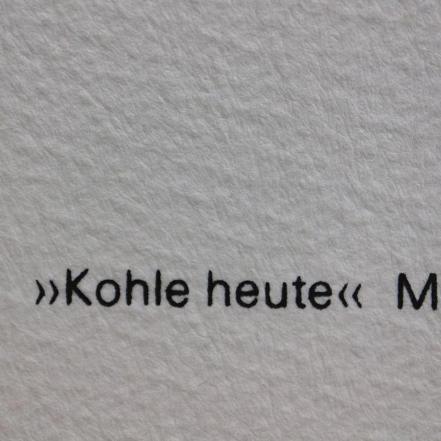 Wood Salvador Dali for Kohle Morgen, Coal Tomorrow, Lithograph For Sale - Image 7 of 11