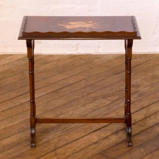 Mahogany Nesting Tables, 1960s, Set of 3 For Sale - Image 10 of 17