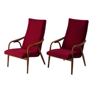 Armchairs from TON, 1970s, Set of 2 For Sale