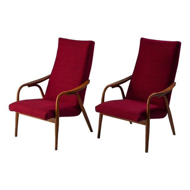 Armchairs from TON, 1970s, Set of 2 For Sale