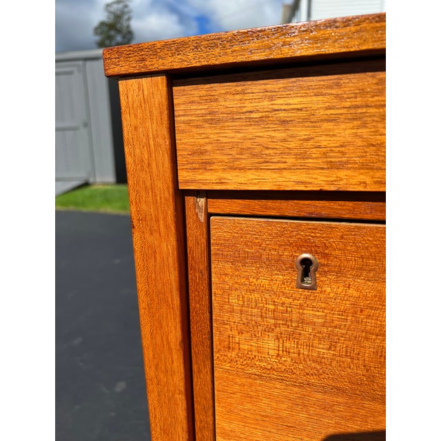 1970s Danish Modern Teak Wood Desk by Domino Mobler Chairish