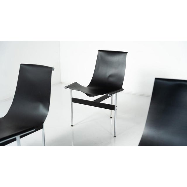 1950s T Chairs attributed to Douglas Kelly, Ross Littell and William Katavolos, 1950s, Set of 6 For Sale - Image 5 of 13