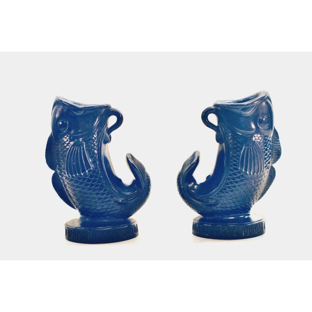 Metal Disco Vases by Just Andersen, 1940s, Set of 2 For Sale - Image 6 of 6