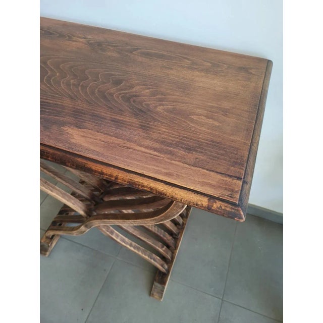 Italian Savonarola Entrance Console, 1890s For Sale - Image 5 of 11