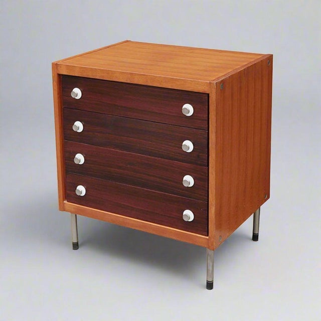 1960s Small Italian Modernist Chest of Drawers For Sale - Image 9 of 9