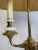 French Brass and Porcelain Bouillotte Floor Lamp For Sale - Image 14 of 17