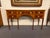 Late 20th Century Hepplewhite Style Mahogany Console Sideboard With Satinwood Inlay, Circa 1990 For Sale - Image 12 of 12