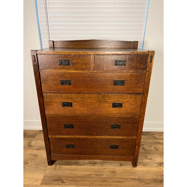 1910s Gustav Stickley Chest #627 For Sale - Image 10 of 10