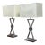 Walt Disney Signature Metropolitan Table Lamps, Pair For Sale