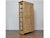 Wood 19th Century English Pine Glass Door Cabinet with Painted Interior For Sale - Image 7 of 8