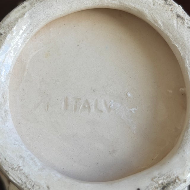 Mid-20th Century Italian Ceramic Openwork Cachepot For Sale - Image 16 of 17