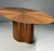 Contemporary New 84" Oval Dining Table in Walnut by Aaron Saxton For Sale - Image 3 of 6