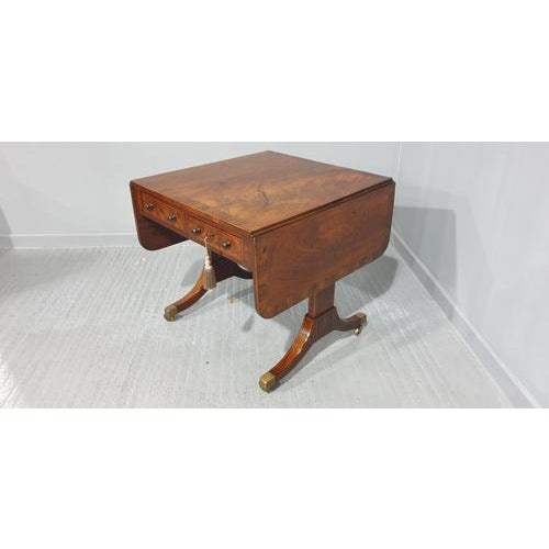 18th Century Mahogany Sofa Table For Sale - Image 14 of 15