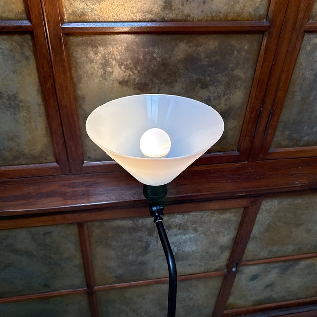 One of a Kind Pivoting Head Floor Lamp For Sale - Image 12 of 12