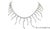 18k (750) White Gold - 12.60 Ct Natural Diamond -Vvs: Necklace For Sale - Image 4 of 12