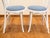 White Bentwood Cafe Chairs - A Pair For Sale - Image 10 of 11