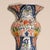 Ceramic Delft Vases Polychrome Knob Vases Vintage Delftware Ceramic a Pair For Sale - Image 7 of 13