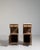 Pair of Eclectic Oak Side Tables with Marble Tops, Antique, France, Circa 1900 For Sale - Image 4 of 15