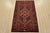 Tribal Hamedan Rug 3’3” X 5’3” Red Wool Vintage Tribal Hand-Knotted Carpet For Sale - Image 3 of 12
