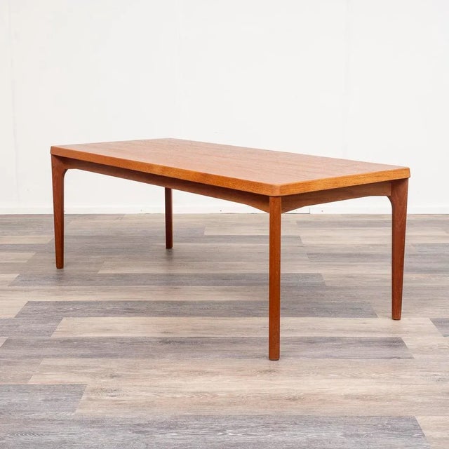 1960s Vintage Teak Coffee Table by Henning Kjærnulf for Vejle Mobelfabrik, 1960s For Sale - Image 5 of 13