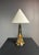 Hand-painted Gouda ceramic table lamp by Plazuid (Plateelbakkerij Zuid-Holland), made in the Netherlands in the 1920s. The...