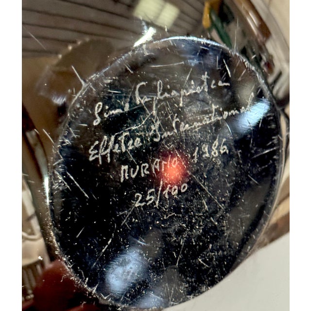 Modern Lino Tagliapietra Zanfirico Bowl, Signed , #25/100, 1986 For Sale - Image 3 of 11