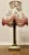 Corinthian Column Brass Table Lamp with Scalloped Linen Shade A very pretty piece, the base of the lamp is made in brass...