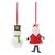 Bring holiday joy to your home with this charming set of Whimsical Santa and Snowman Ornaments! Featuring beautifully...