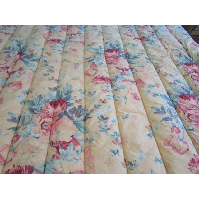 Vintage Ralph Lauren Elsa Grasslands Floral Twin Comforter No Holes No Tears For Sale - Image 10 of 12