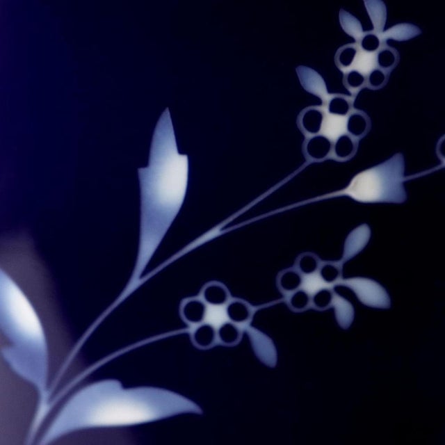 Vintage Porcelain Vista Alegre Vase attributed to Mendel Heit For Sale - Image 9 of 13