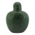Antique Chinese Spinach Green Jade Snuff Bottle For Sale