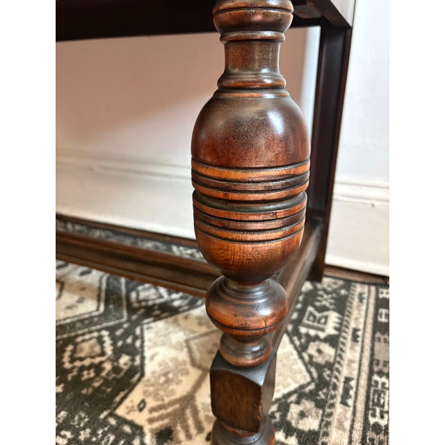1920s Berkey & Gay Spanish Colonial Revival Walnut Server Cabinet For Sale In Washington DC - Image 6 of 11