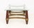 Wood Hollywood Regency Style Brass & Wood Coffee Table For Sale - Image 7 of 7