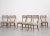 Cherry Wood Dining Chairs by Melchiorre Bega for Bega Bologna , 1950s, Set of 6 For Sale - Image 4 of 18