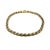 A woven wheat-link chain in warm 14K yellow gold, this Tiffany & Co. bracelet dates to circa the 1950s-1960s. The tightly...