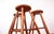 Vintage Beech and Molded Wood Stools in the style of Guillerme and Chambron, 1960s, Set of 6 For Sale - Image 12 of 18