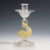 Archimede Seguso Glass Candle Stick With Dolphin Ca. 1960s For Sale - Image 9 of 9