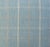 2020s Stunning Blue, Gray & Cream Woven Plaid Feather/Down Pillow For Sale - Image 5 of 5