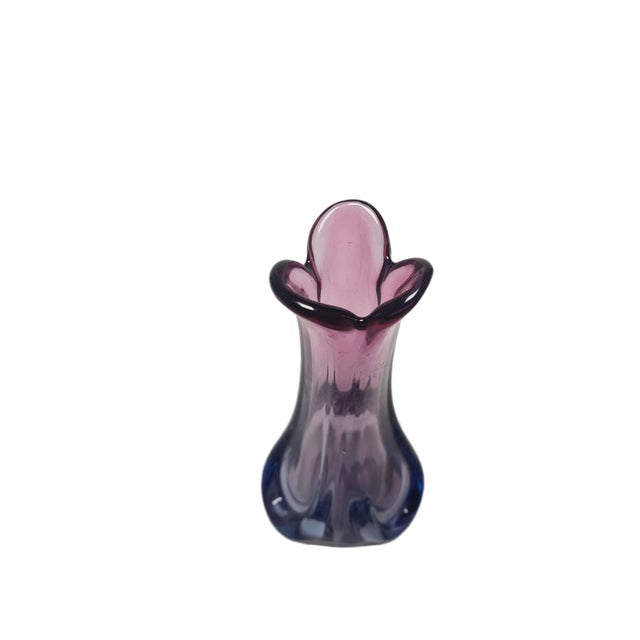 Italian Vase in Murano Glass from Mandruzzato, 1950s For Sale - Image 6 of 10